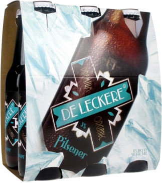 De Leckere Pilsener set van 6 flesjes á 0,30 liter